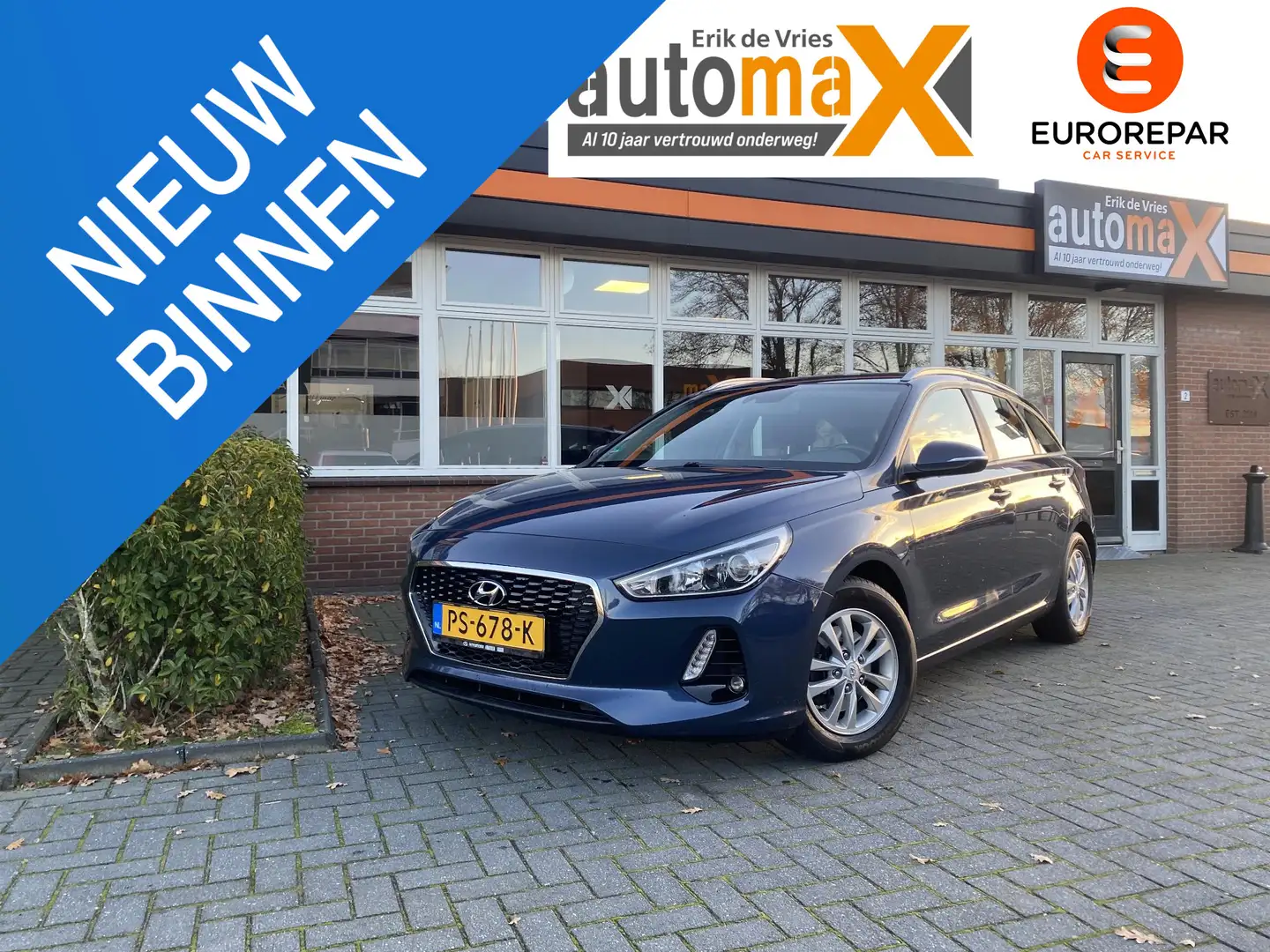 Hyundai i30 Wagon 1.4 T-GDI Comfort |1e eigenaar!|Dealer OH| Blauw - 1