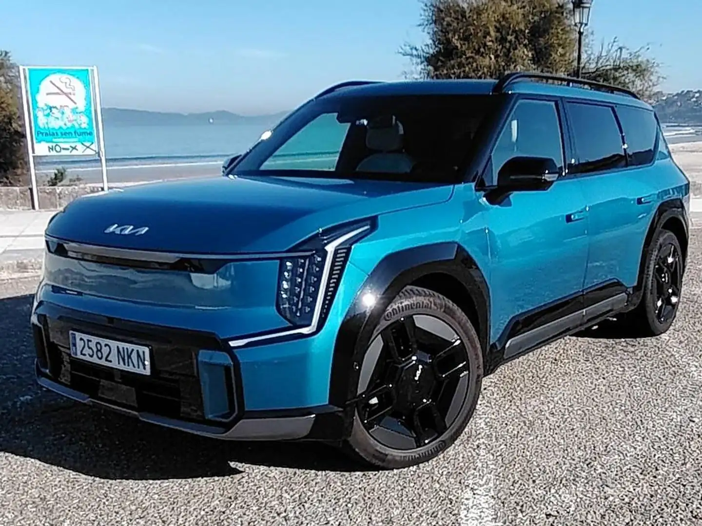 Kia EV9 EV9 GT-line AWD 7pl. 283kW GT-line Azul - 2