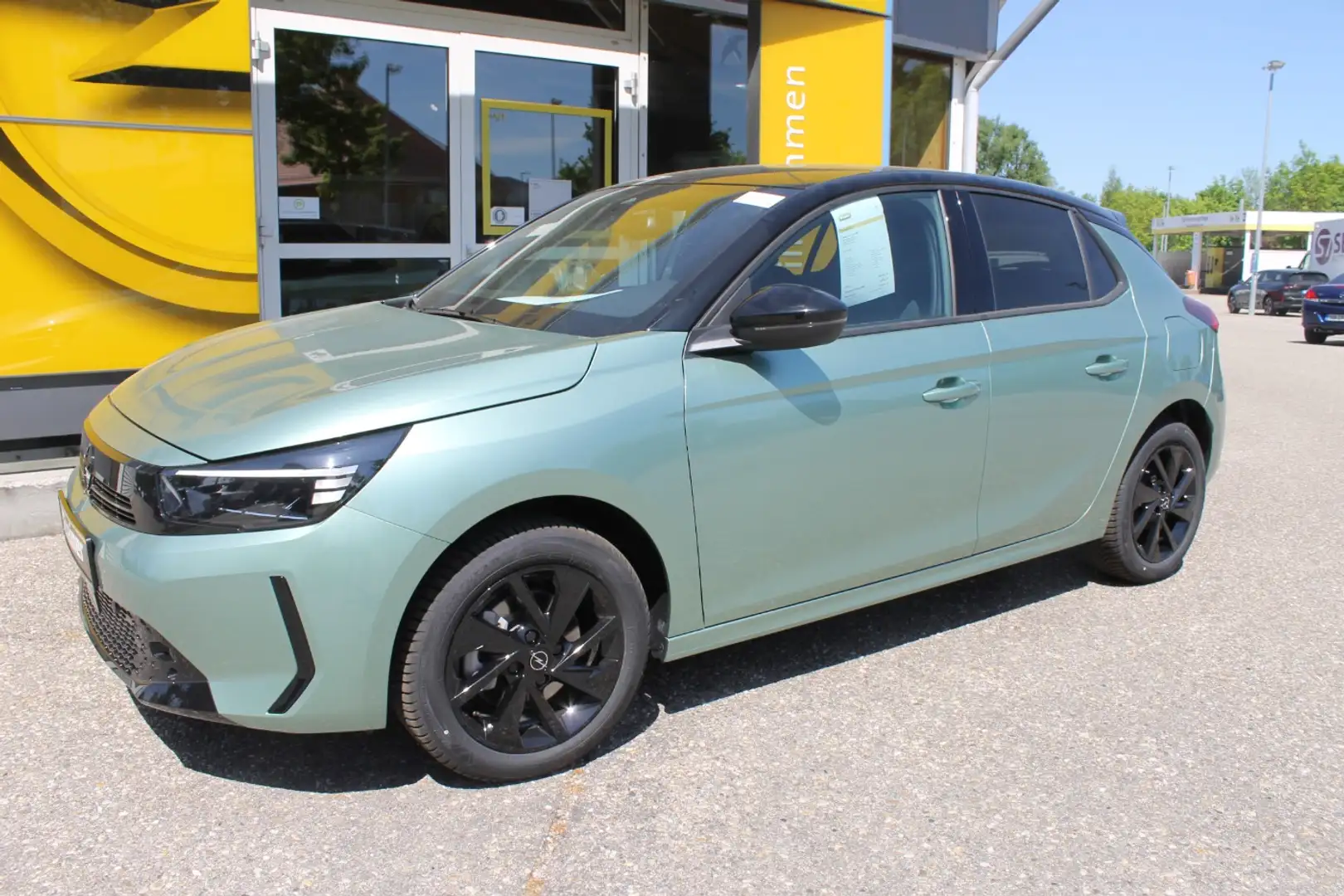 Opel Corsa 1.2 Turbo YES SHZ|LRHZ|INTELLILINK|USB|PDC Grün - 2