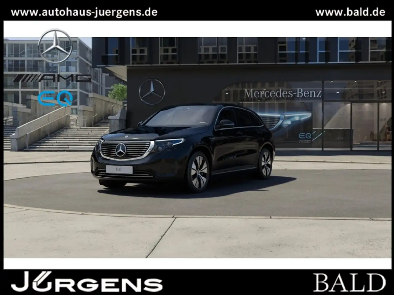 Mercedes-Benz EQC 400 4M Shd/Burm/MBeam/Cam/Ambi/KEYL/Tempomat — миниатюра 1