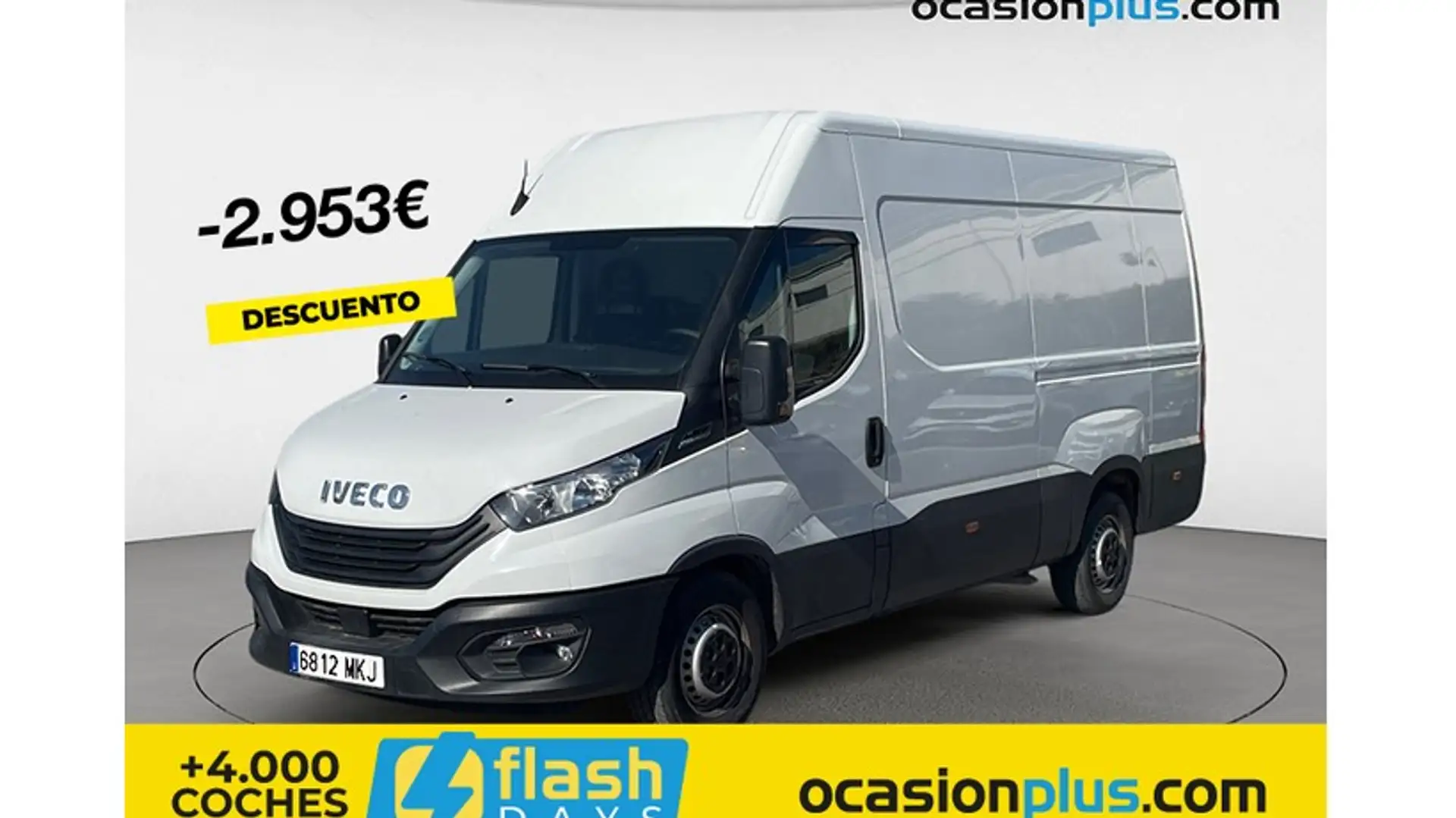 Iveco Daily 35S 18H A8 V 4100/H2 16 M3 Blanc - 1