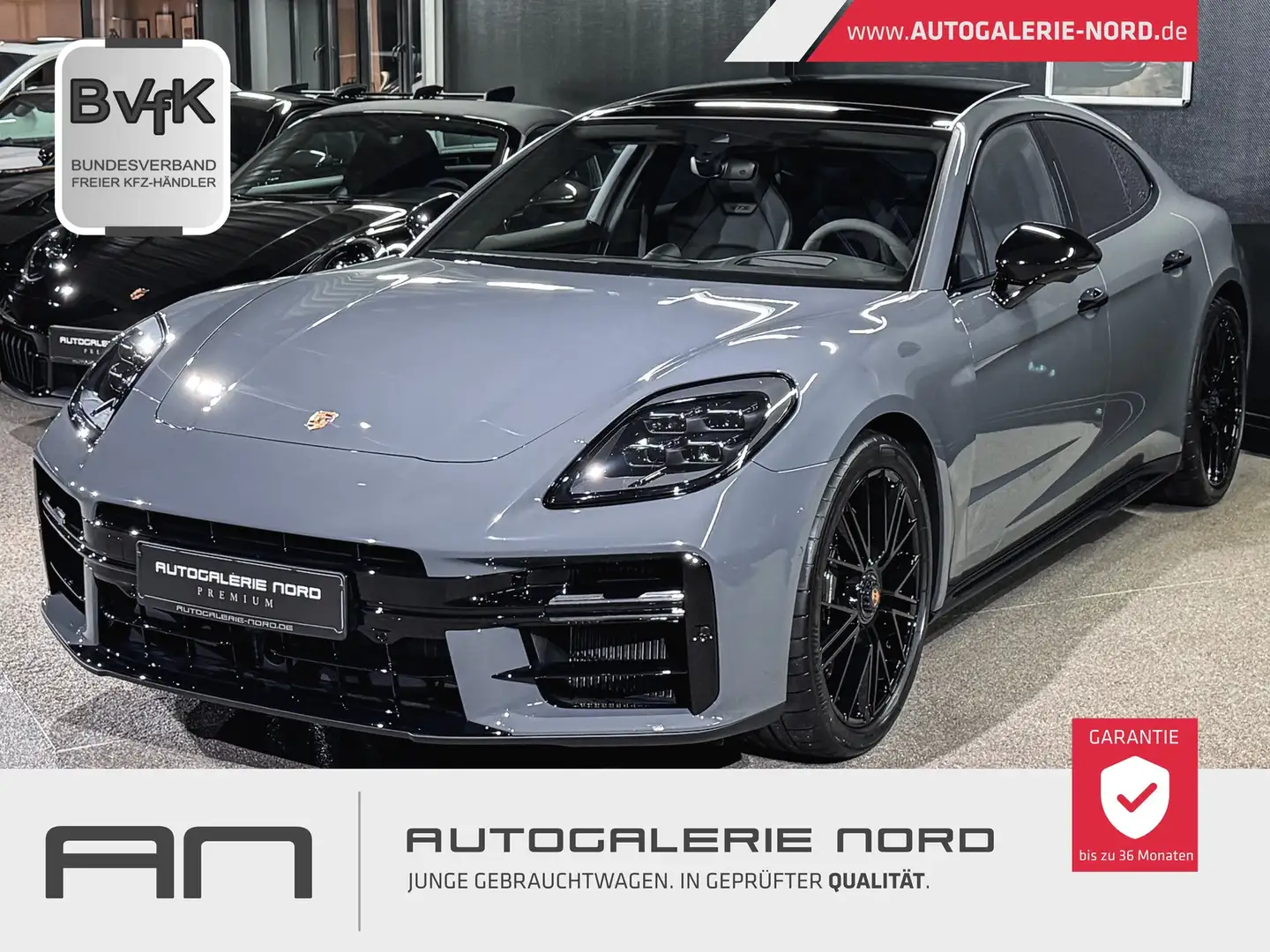 Porsche Panamera GTS Matrix+Carbon+InnoDrive+Standheiz. Gris - 1
