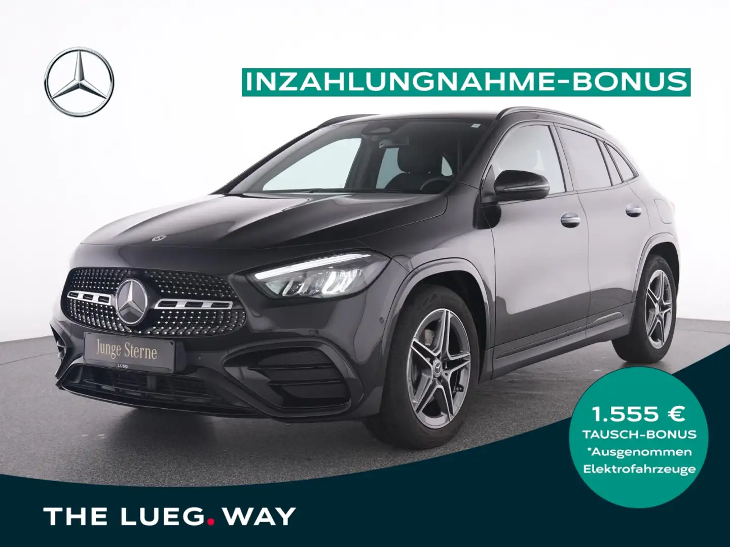 Mercedes-Benz GLA 180 AMG+LED+KeyGo+EHeck+Night+RFK+PTS+Ambien Noir - 1