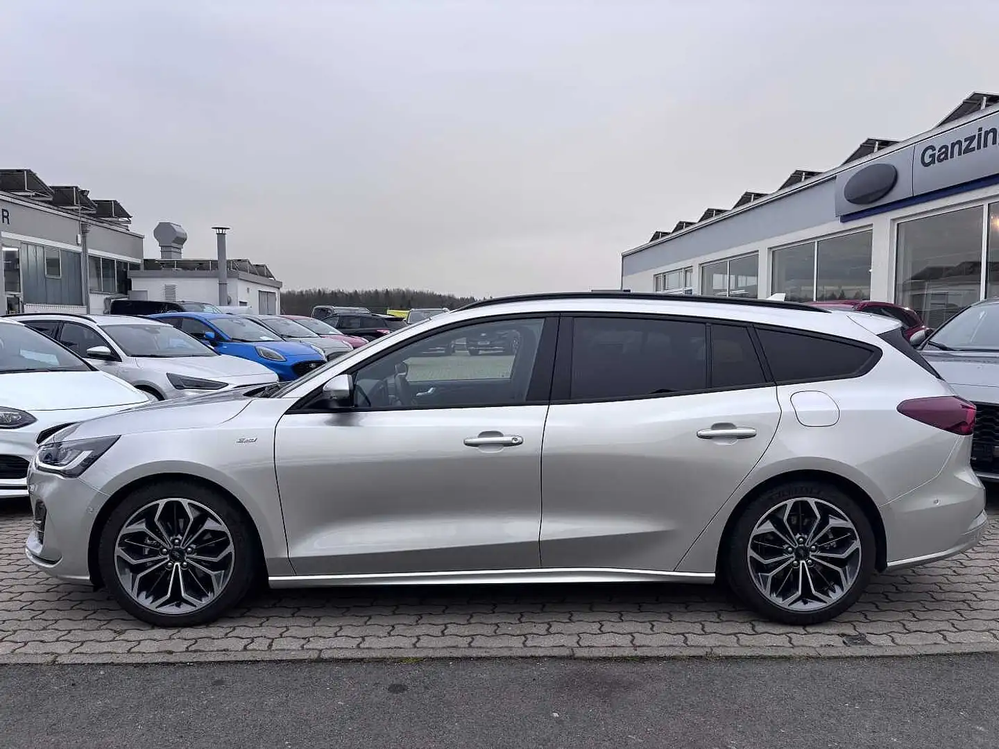 Ford Focus ST-LINE X Turnier Autom, NP44.188+AHK+NAVI+DAB+ACC Argent - 2