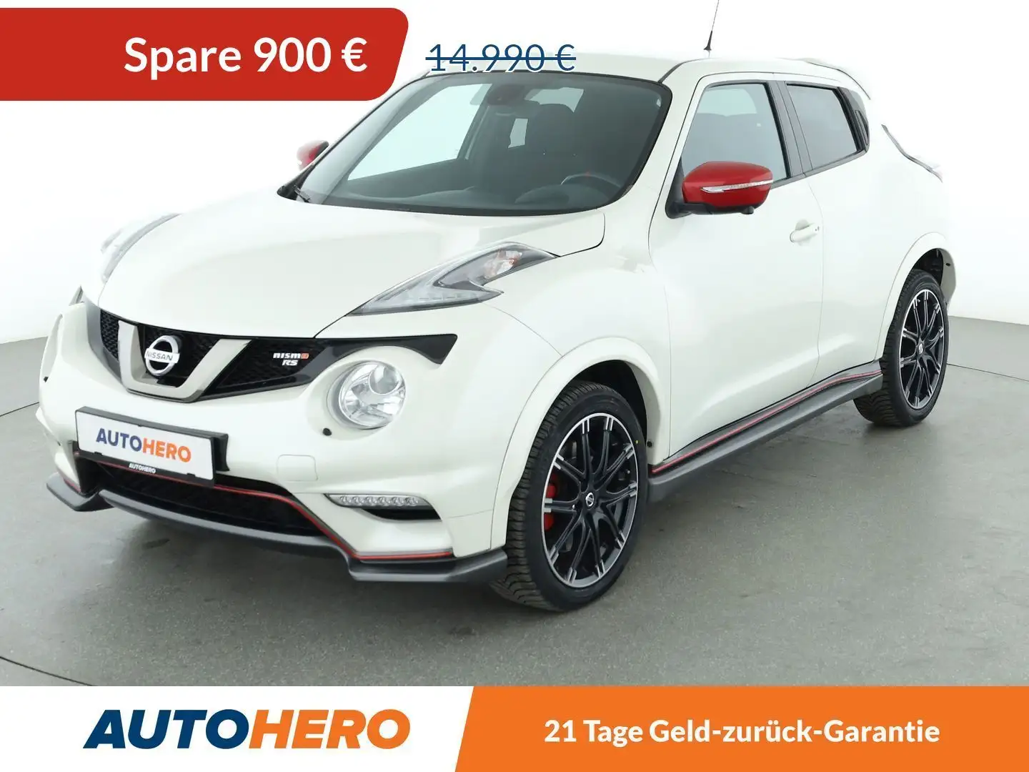 Nissan Juke 1.6 Nismo RS*NAVI*XENON*TEMPO*CAM*KLIMA* Weiß - 1