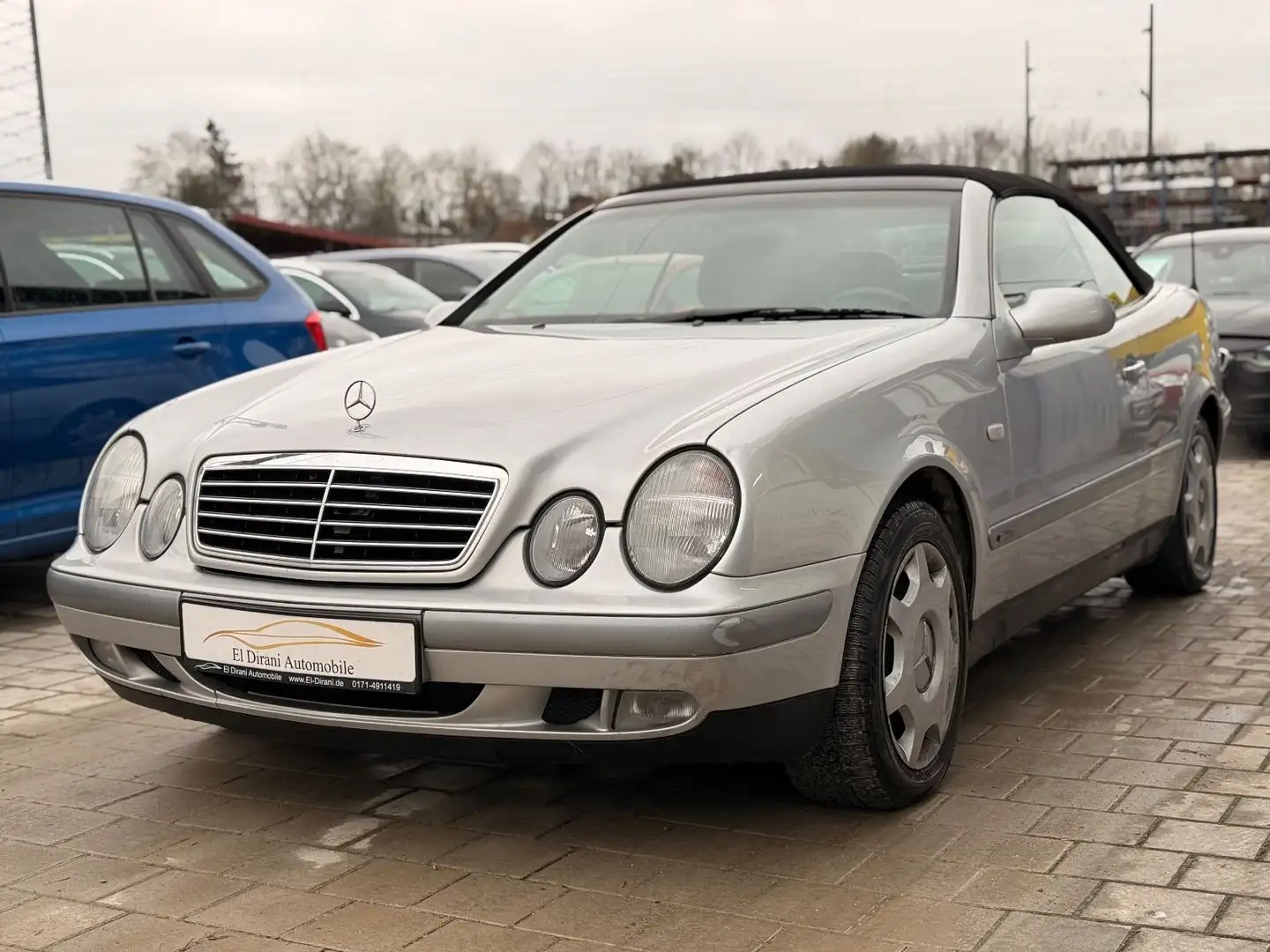 Mercedes-Benz CLK 200 Cabrio Aut. ELEGANCE Klima/PDC/TÜV 12.25 Zilver - 1