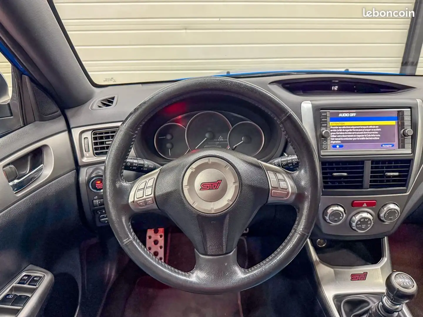 Subaru Impreza WRX STI 2.5T 300 BVM – Full carnet Bleu - 2