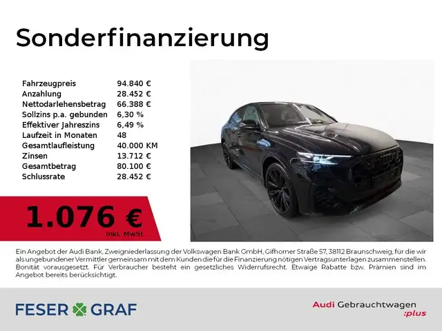 Audi SQ8 TFSI Pano,B&O,Standhzg,HUD