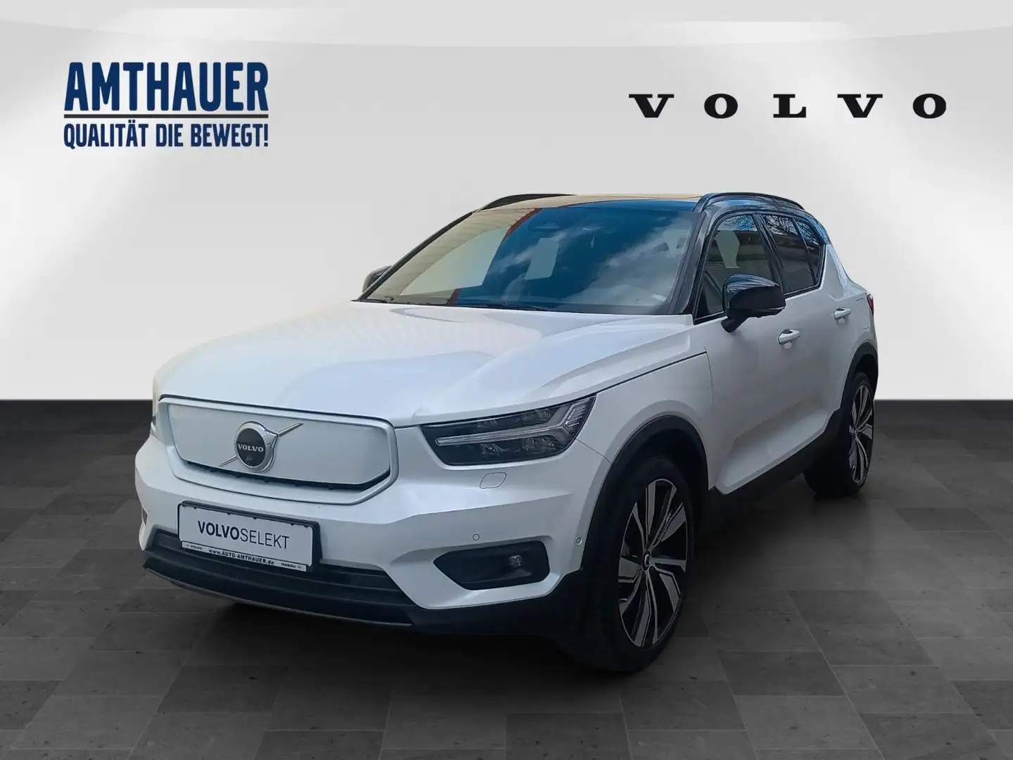 Volvo XC40 P8 Pure Electric 2WD 360°/Pano/Perleffekt Fehér - 1