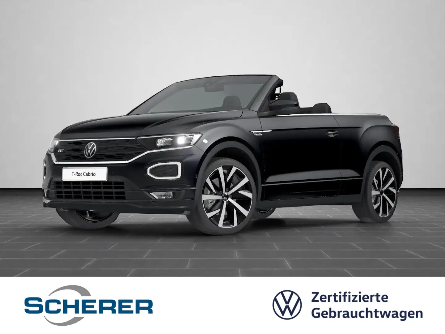 Volkswagen T-Roc R-Line 1.5 TSI DSG | 19" | ACC | Schwarz - 1