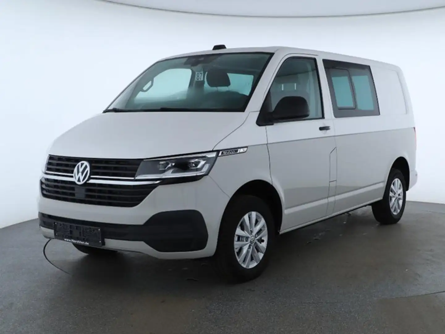 Volkswagen T6.1 Transporter Kasten 2.0 TDI DSG LED ACC Navi R Alb - 1
