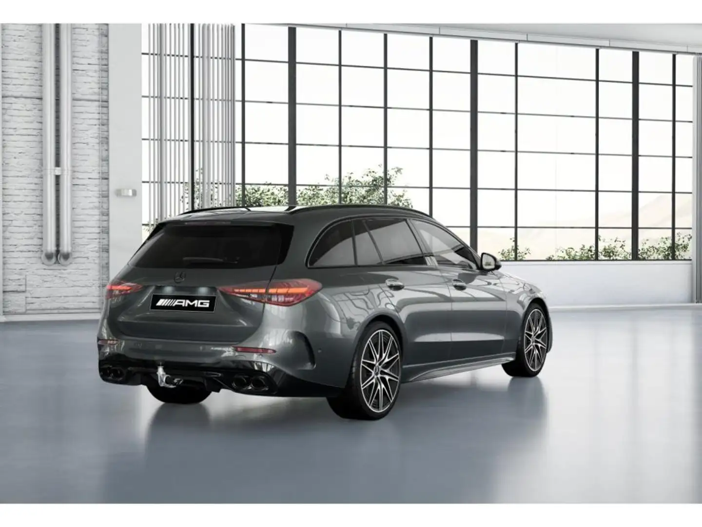 Mercedes-Benz C 43 AMG 4M T Perf. Sitz/Pano/StdHzg/Sitzklima Grau - 2