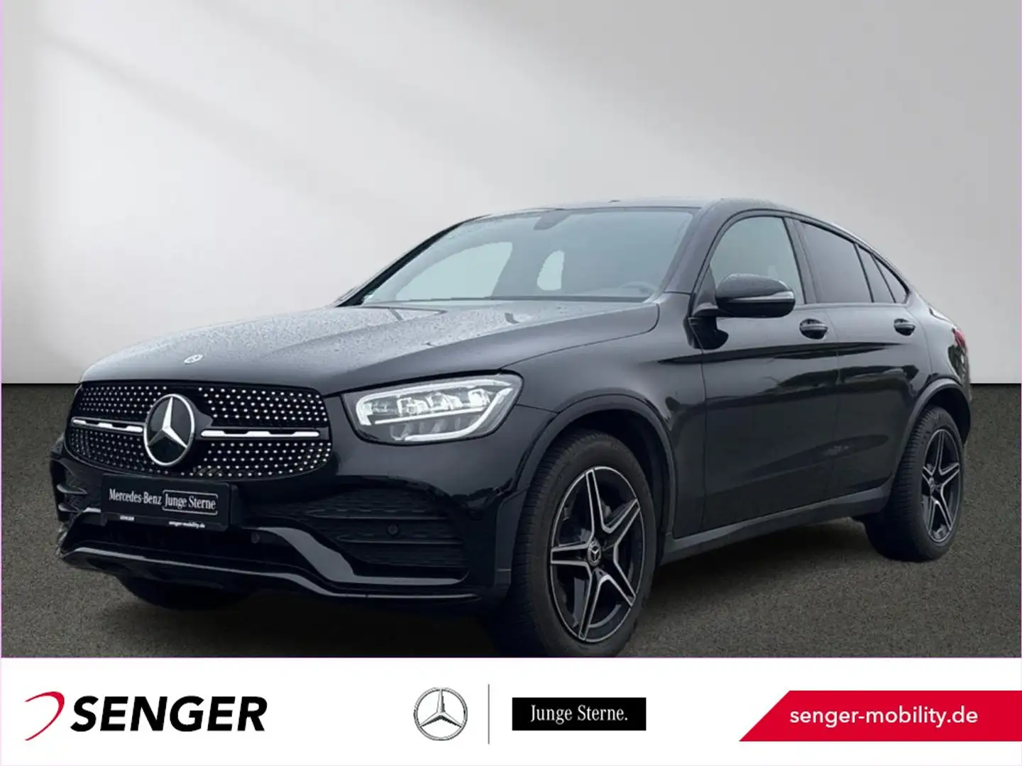 Mercedes-Benz GLC 220 d 4M AMG Night Kamera Schiebedach LED Black - 1