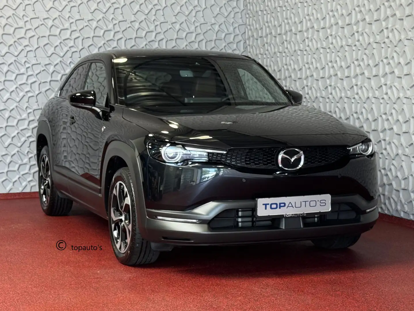 Mazda MX-30 E-SKYACTIV R-EV PHEV 170PK ELEK.STOEL H.U.D CAMERA Zwart - 1