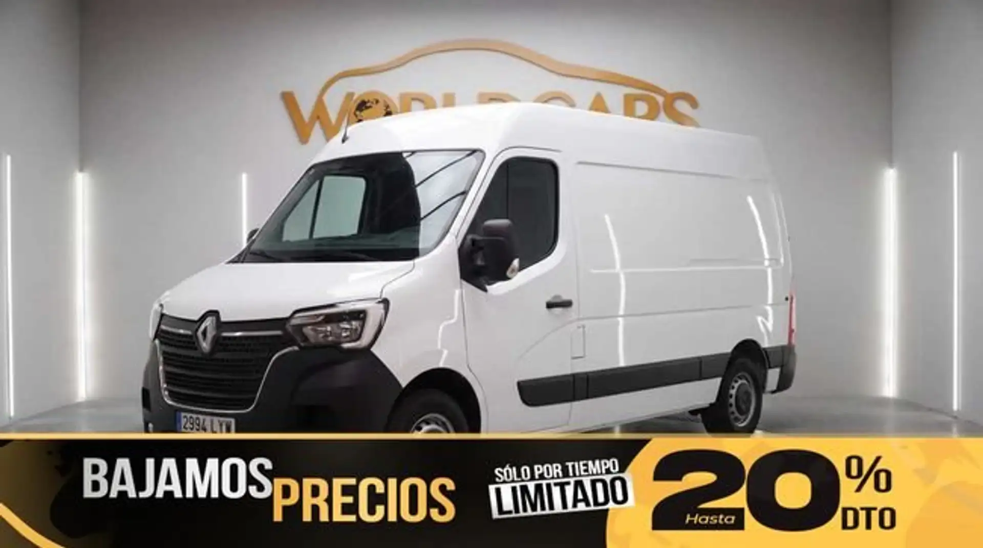 Renault Master furgón l4h3 3500 rs dci 165 cv Blanco - 1