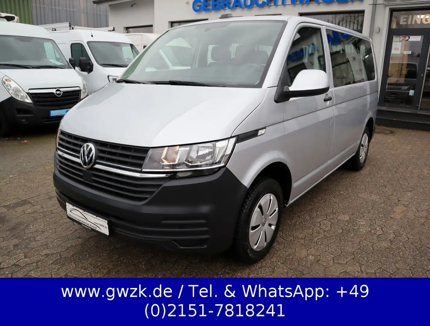Volkswagen T6 Kombi # 9-Sitzer / PDC / Navi / Tempomat Argent - 1