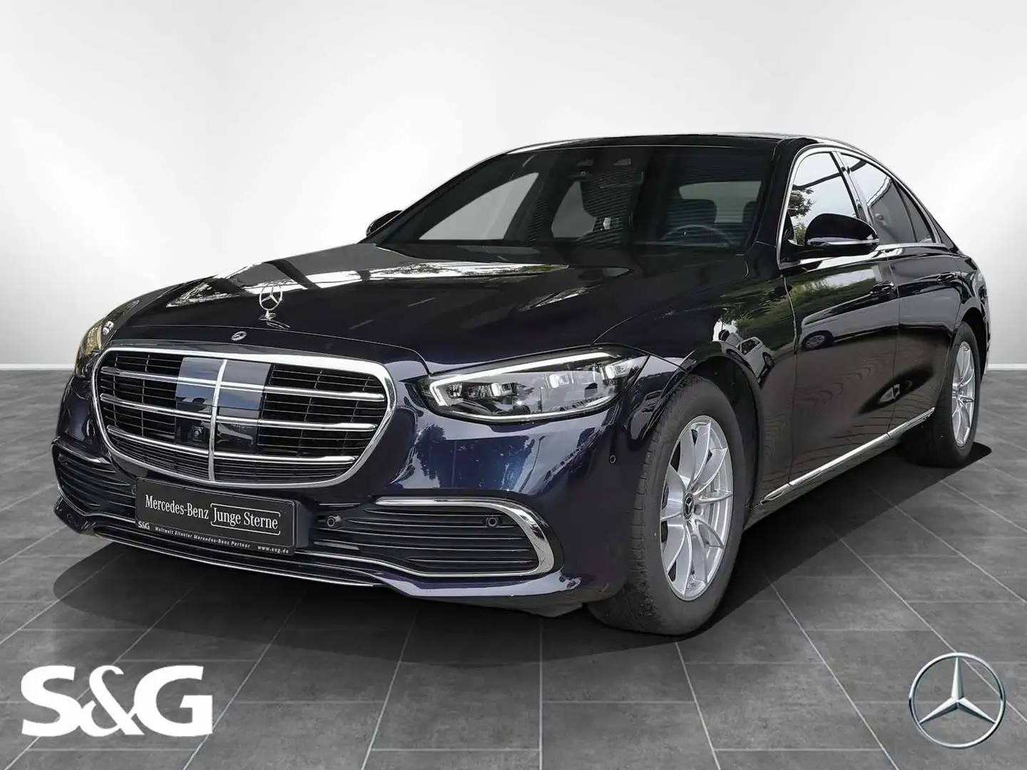 Mercedes-Benz S 350 d PANORAMA+DISTRONIC+MEMORY+360°+BURMESTER Bleu - 1