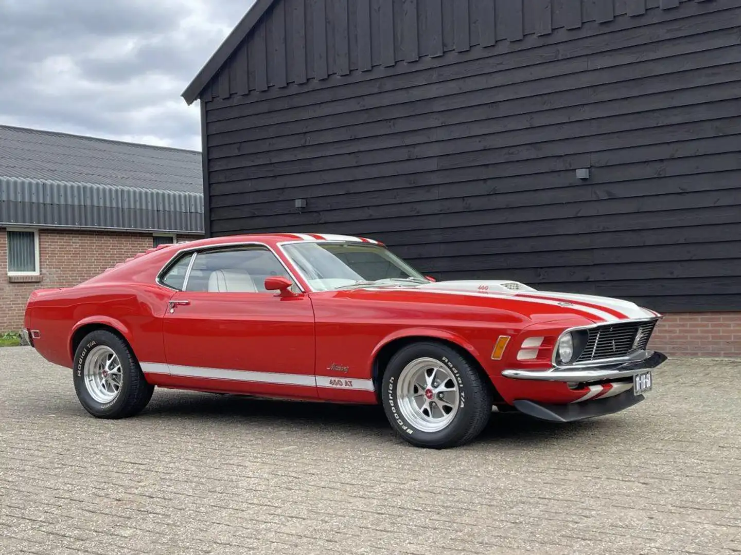 Ford Mustang Mach 1 1970 Rojo - 1