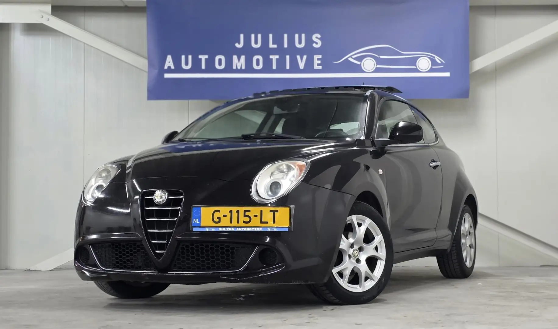 Alfa Romeo MiTo 1.4 Schuif/OpenDak Clima Nieuwe APK Mooi! Negro - 1