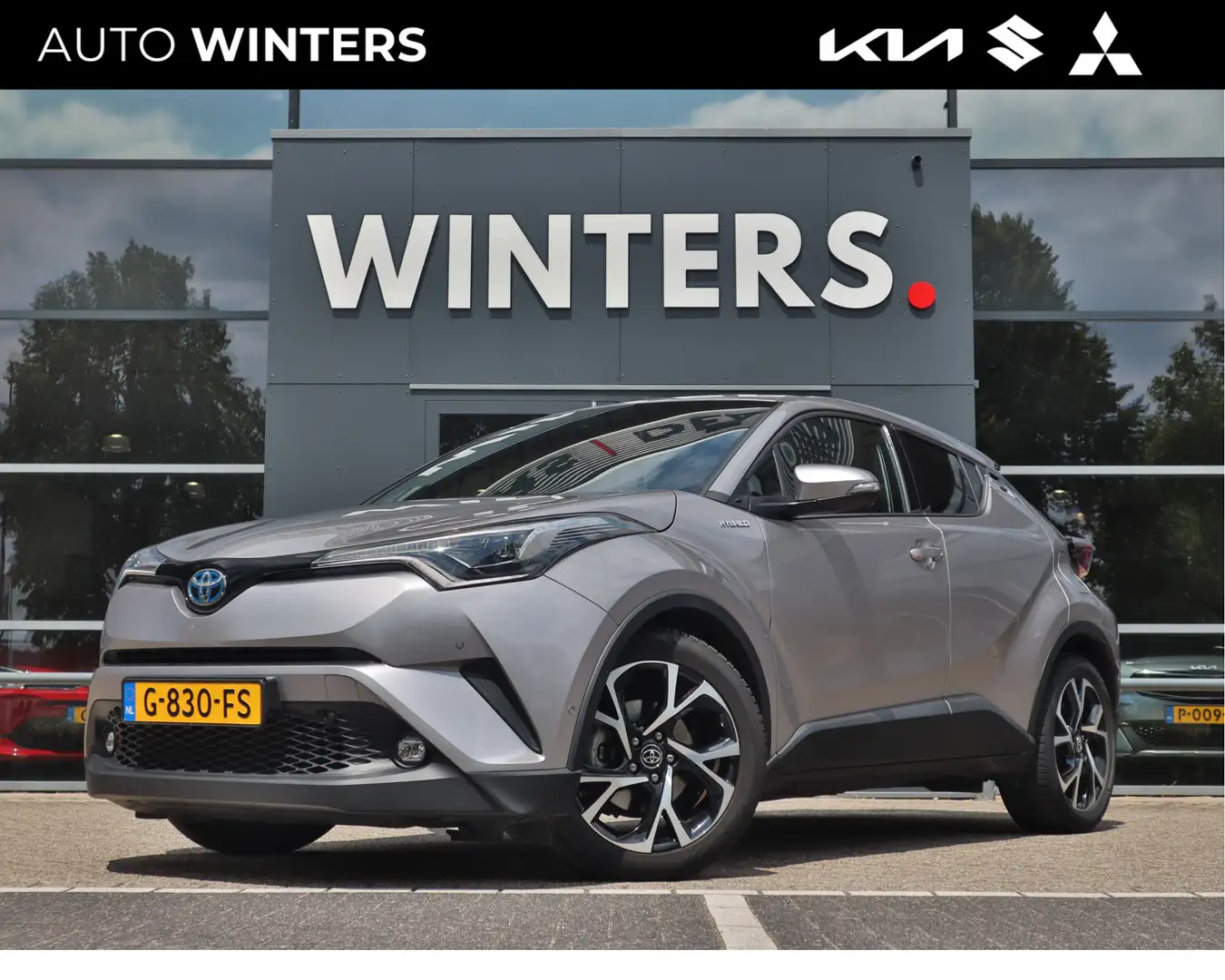 Toyota C-HR 1.8 Hybrid Bi-Tone | Navigatie | Stoelverwarming | Szary - 1
