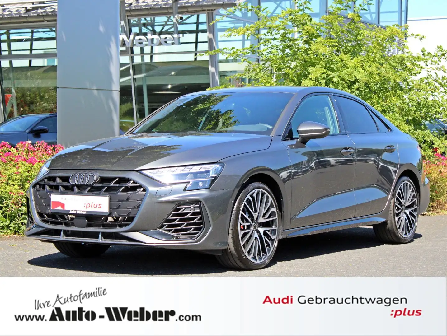 Audi S3 Limousine TFSI qu FACELIFT ACC NAV+ KAMERA VC Grau - 1