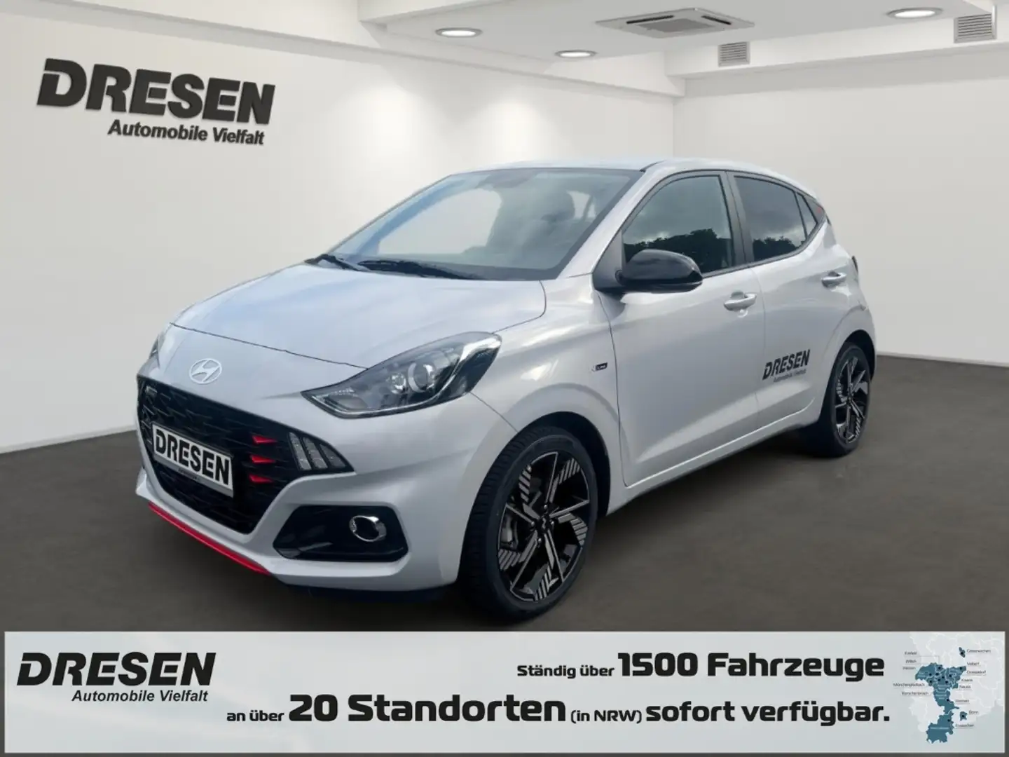 Hyundai i10 1.0 N-Line SHZ Klimatronic Navi Kamera LHZ Grey - 1