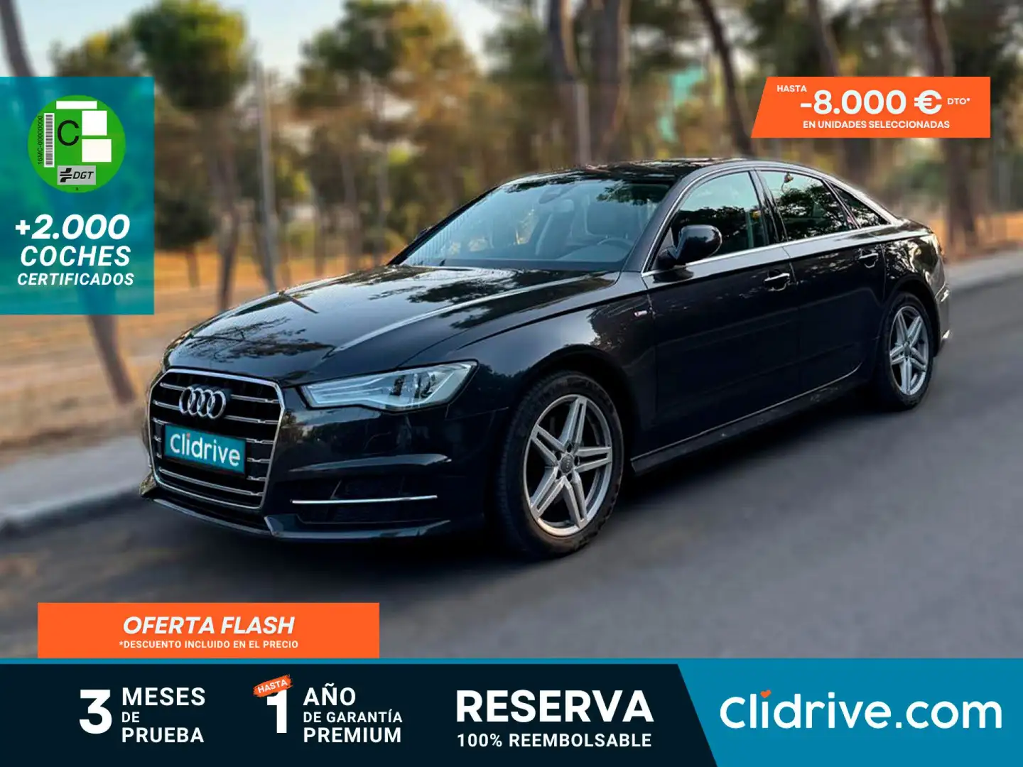Audi A6 2.0TDI S line edition quattro S-T 140kW Marrón - 1