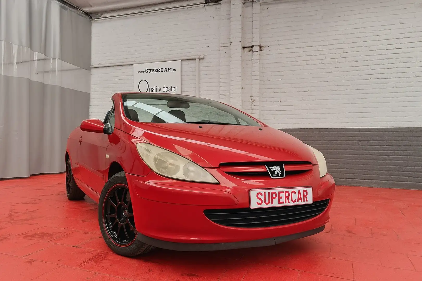 Peugeot 307 CC 2.0i 16v Sport * CAPT AR * RETRO RAB * Rouge - 1