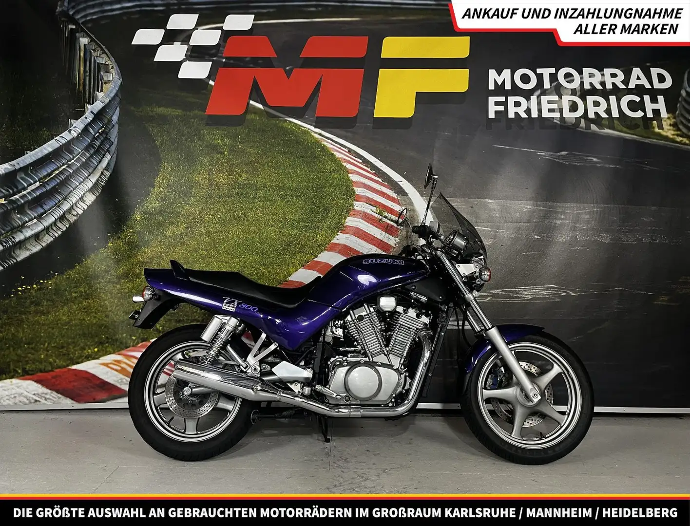 Suzuki VX 800 U [REIFEN+SERVICE+TÜV NEU|1 JAHR GARANTIE!] Bleu - 1