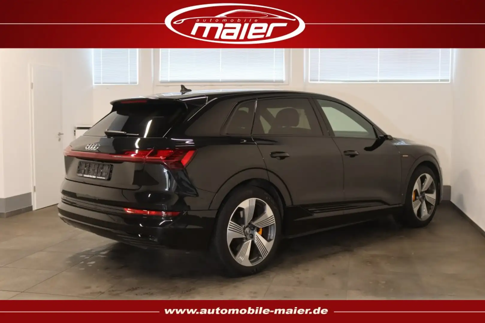 Audi e-tron 55 quattro S line-HUD-B&O-MATRIX-ACC-TV- Schwarz - 2