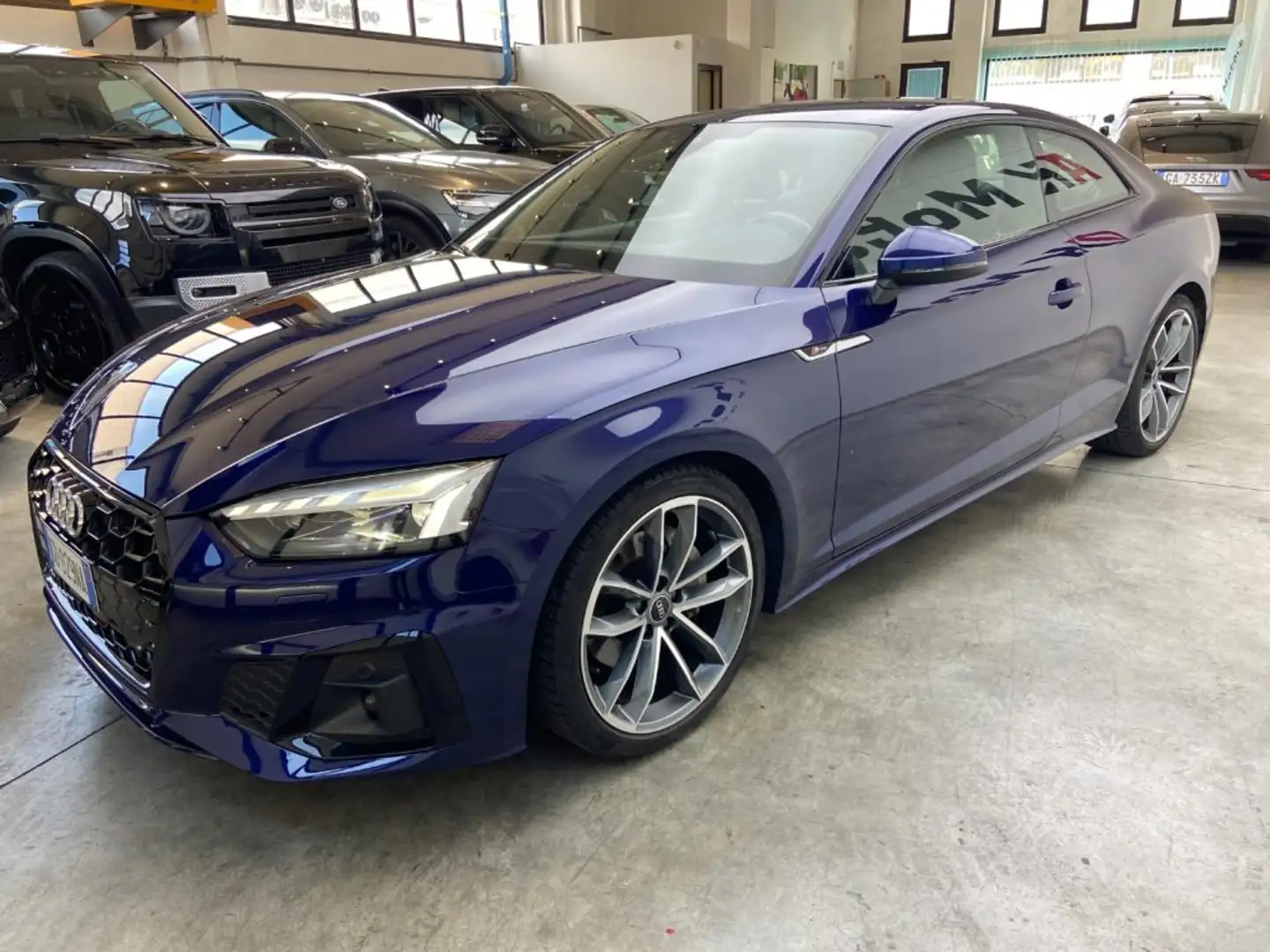Audi A5 40 TDI S tronic S line edition Blauw - 2
