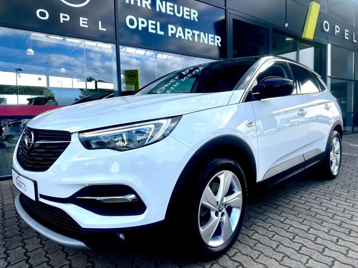 Opel Grandland Innovation AUTOMATIK 3JAHRE GARANTIE!! AHK Blanc - 1