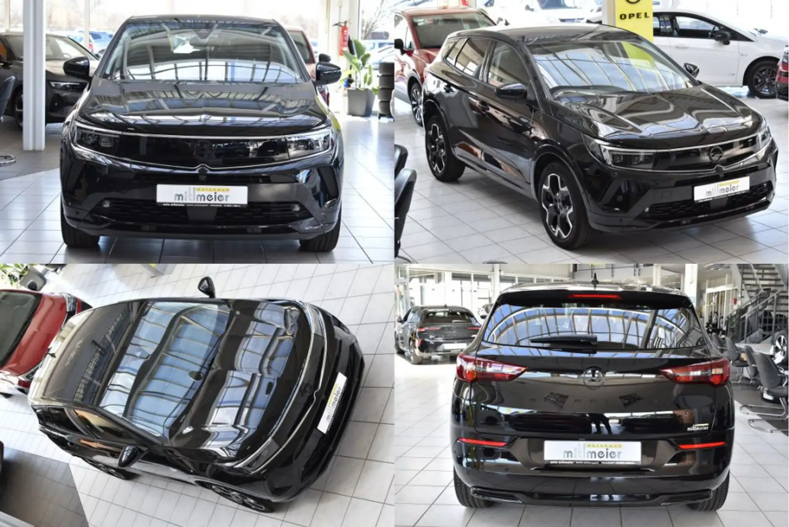 Opel Grandland 1.2T GS. NAVI MatrixLED Kamera SHZ DAB Schwarz - 2