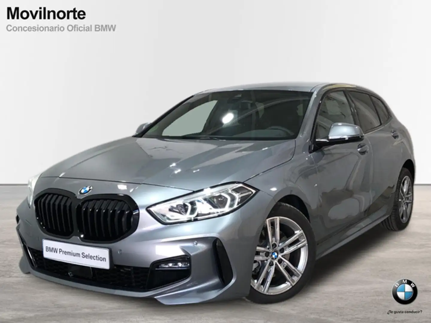 BMW 118 118dA Business Gris - 1