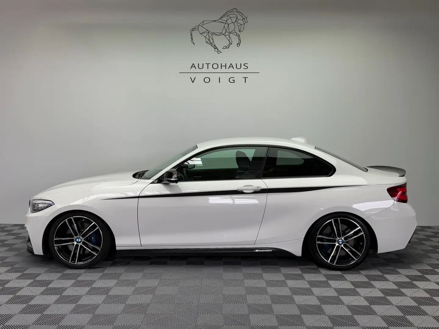 BMW 240 |Navi-Prof|Kamera|GR500 MPS|Downpipe MPS| Wit - 1