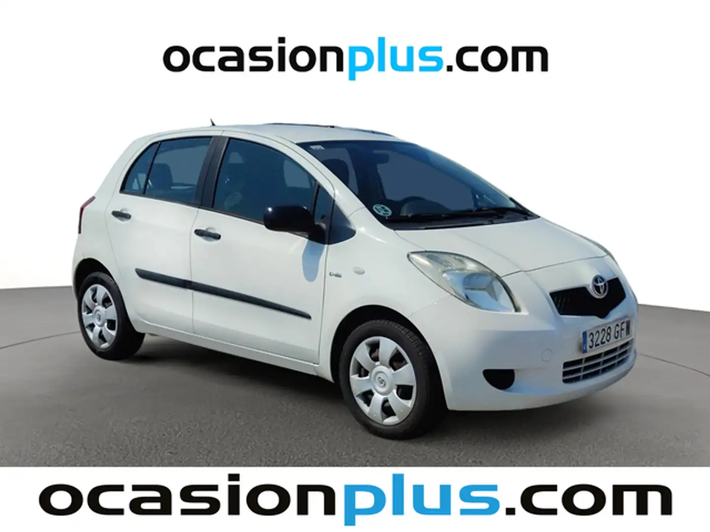 Toyota Yaris 1.4D-4D Blanc - 2