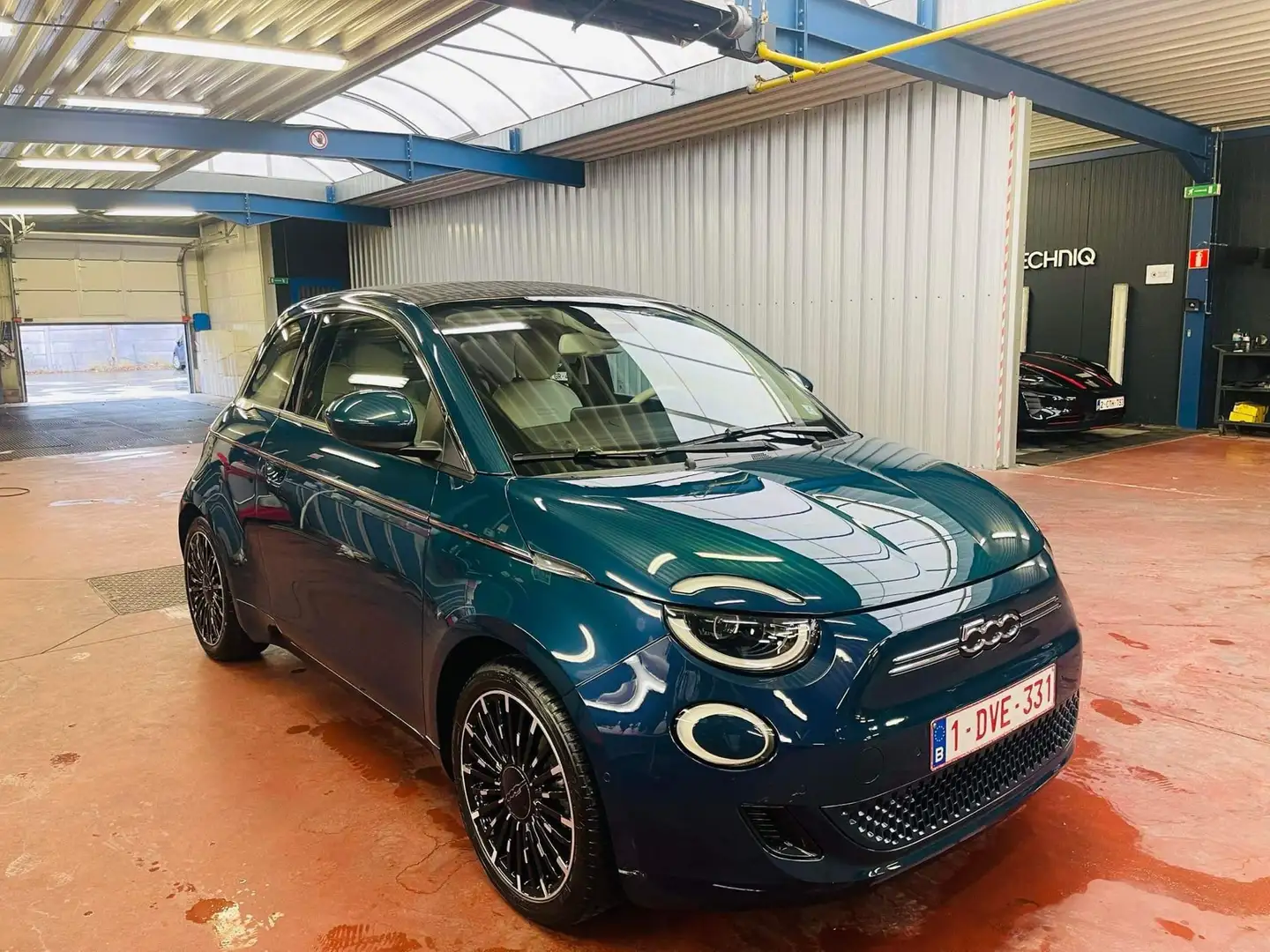 Fiat 500 42 kWh La Prima Blauw - 1