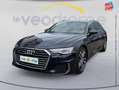 Audi A6 50 TDI 286ch S line quattro tiptronic Sieges chauf GPS Camera Carplay Attelage Bleu - thumbnail 1