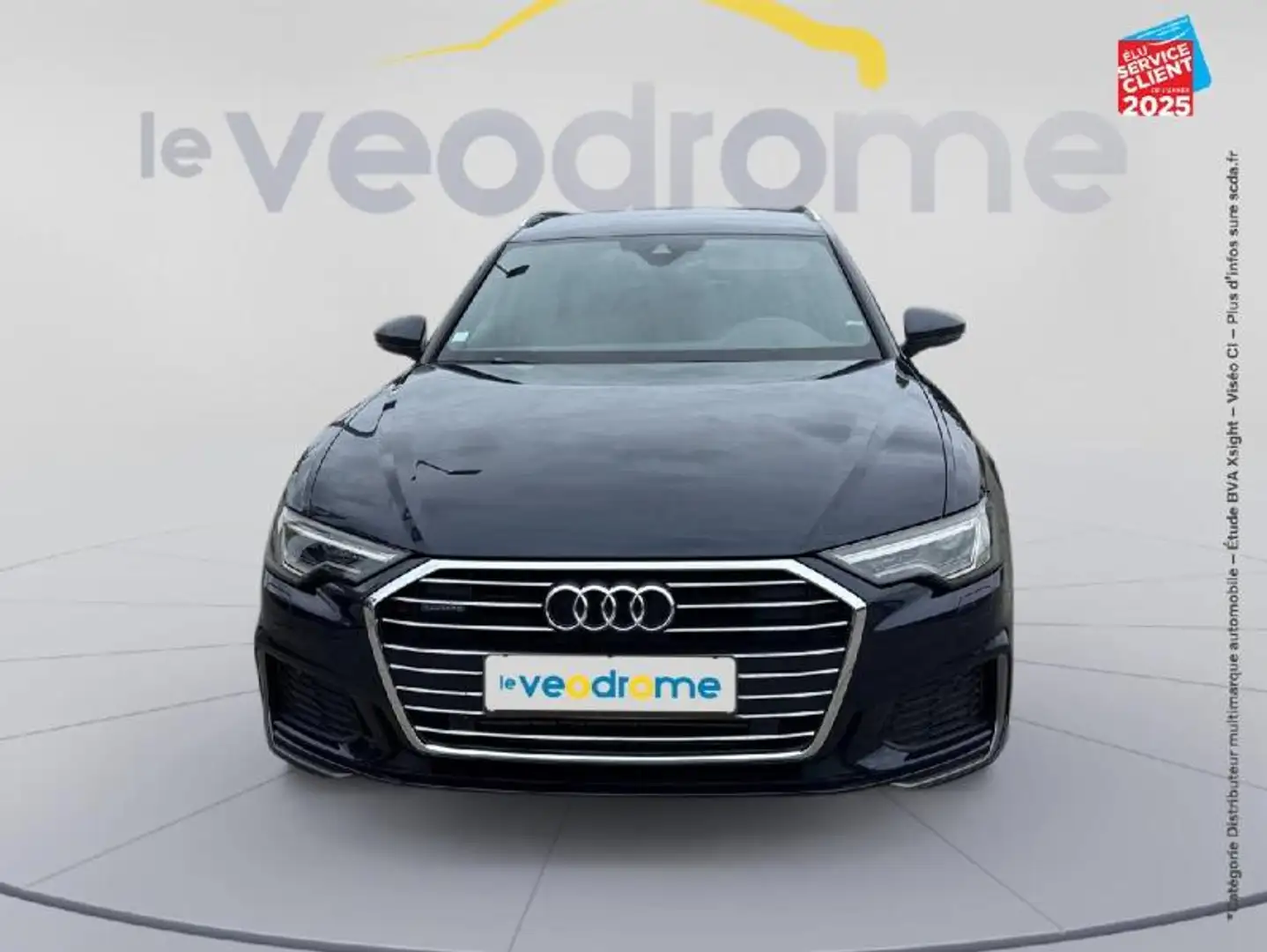 Audi A6 50 TDI 286ch S line quattro tiptronic Sieges chauf GPS Camera Carplay Attelage Bleu - 2