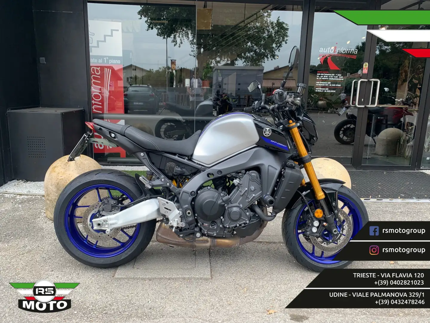 Yamaha MT-09 Gris - 2
