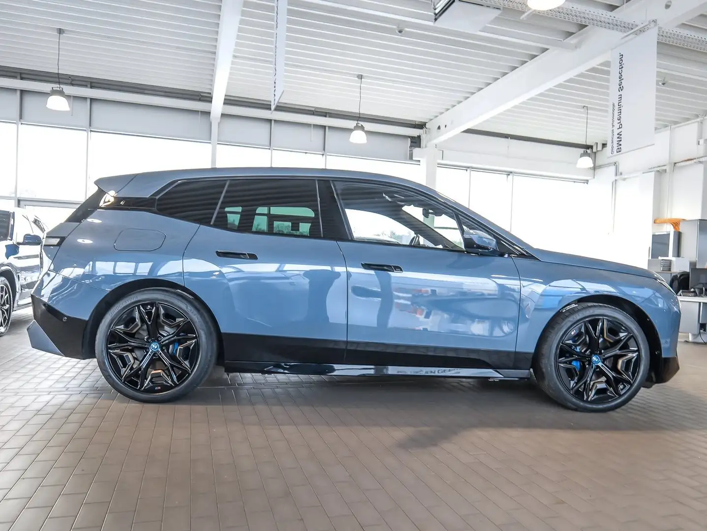 BMW iX xDrive40 Sportpaket Sitzlüft 22Zoll SkyLounge H/K Gris - 2