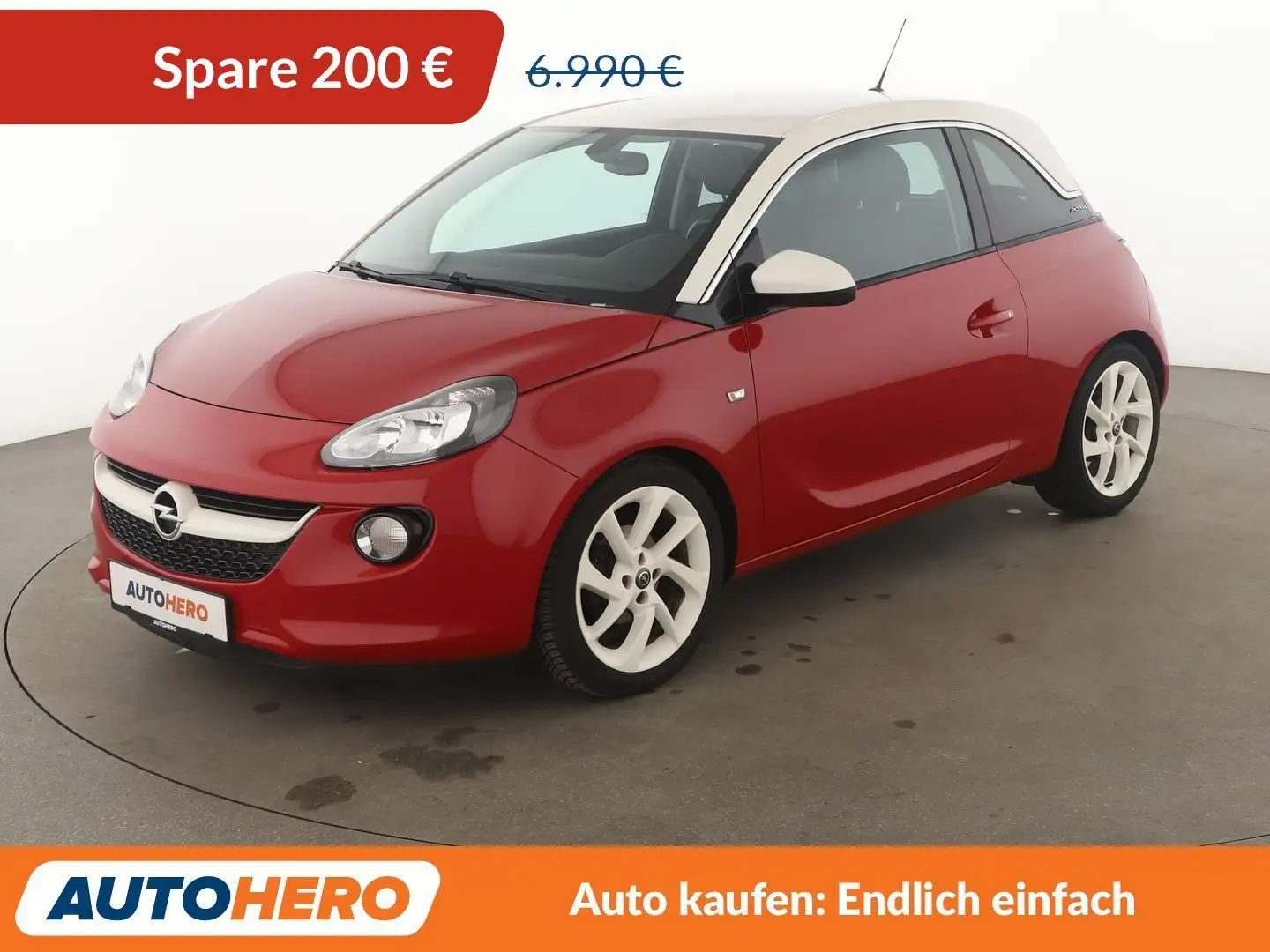 Opel Adam 1.2 Jam*TEMPO*LIM*ALU*KLIMA*TOUCH* Rot - 1