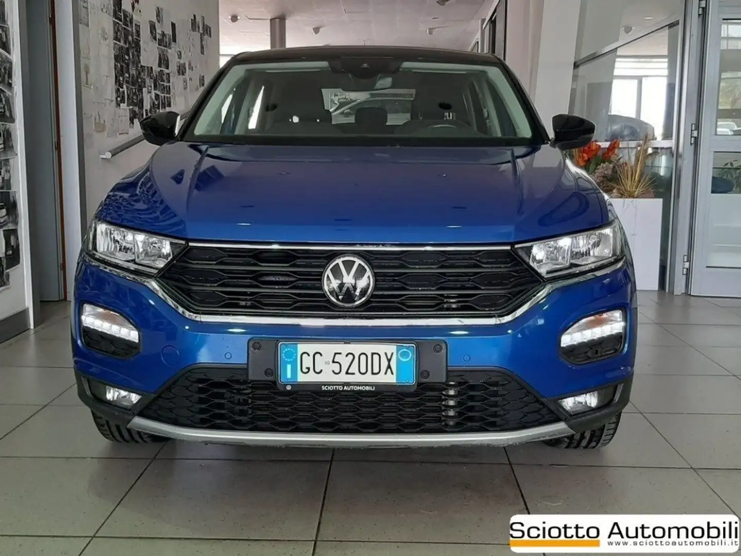 Volkswagen T-Roc 1.0 TSI 110 CV Style BlueMotion Technology Blu/Azzurro - 1