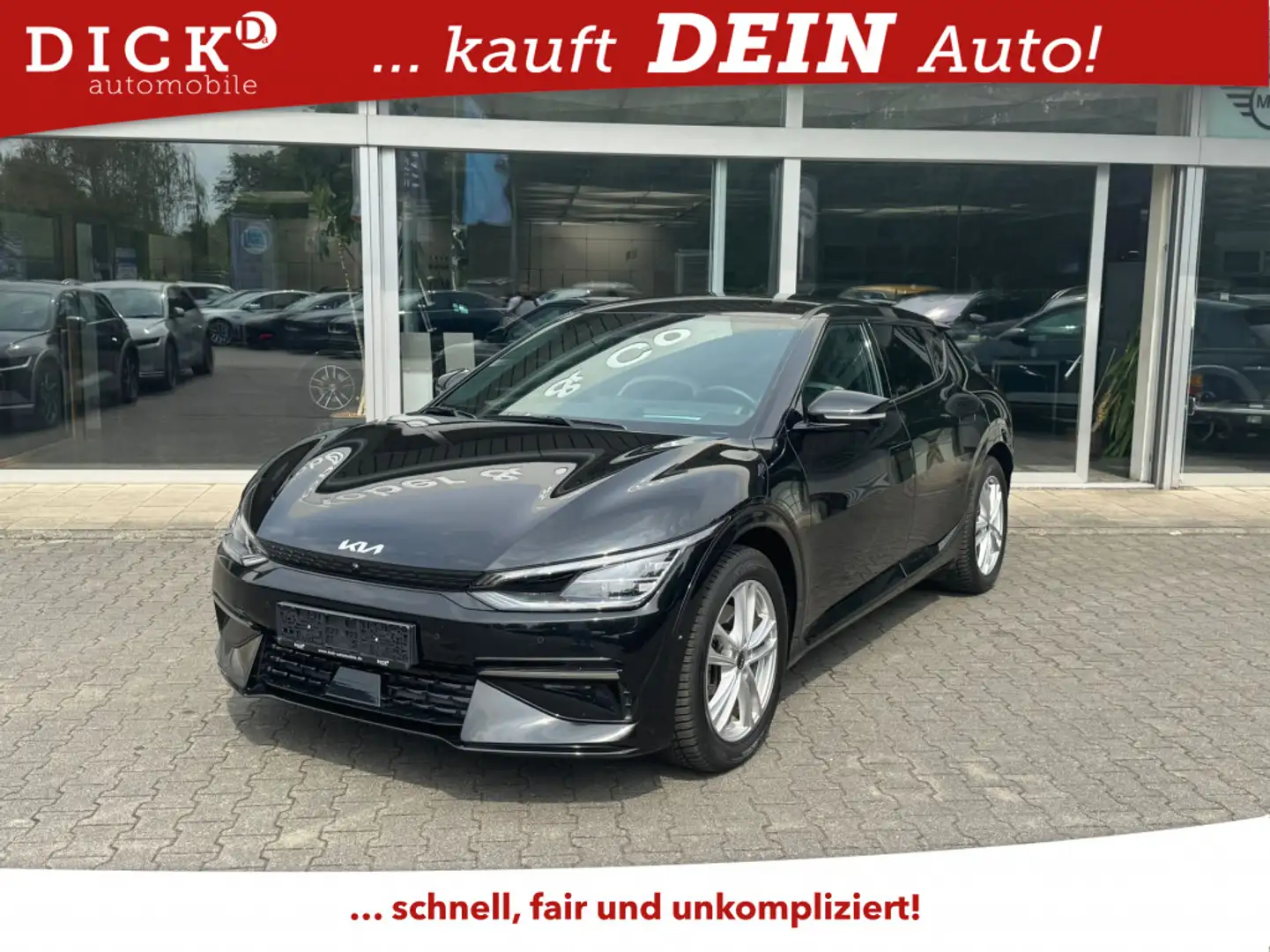 Kia EV6 GT-Line 4WD WERKSGA+MEMO+AHK+HEAD+ACC+360° Noir - 1