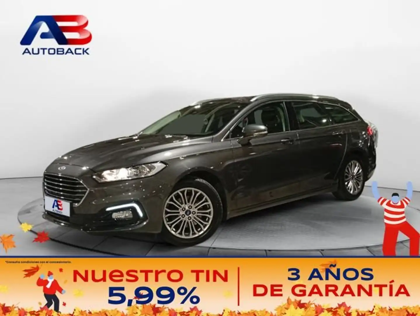 Ford Mondeo 2.0 TDCi 110kW Titanium PowShift SB Gris - 1