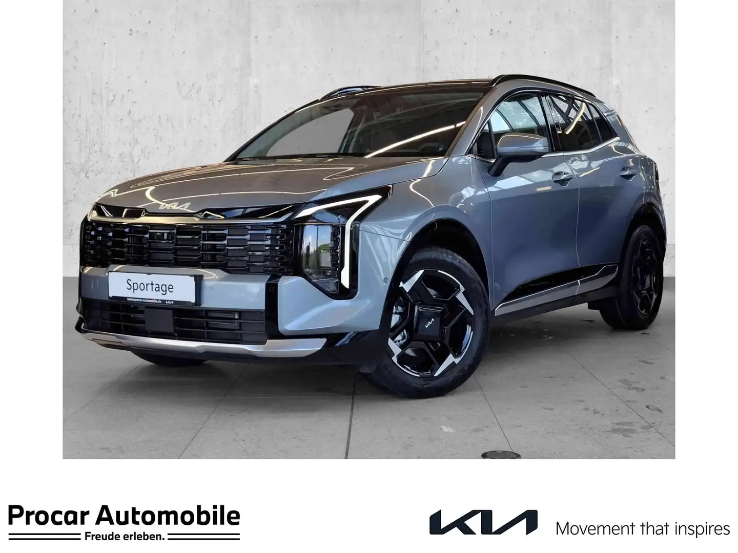 Kia Sportage FL 1.6 T-GDI SPIRIT+360°KAMER+NAV+PANO Grau - 1
