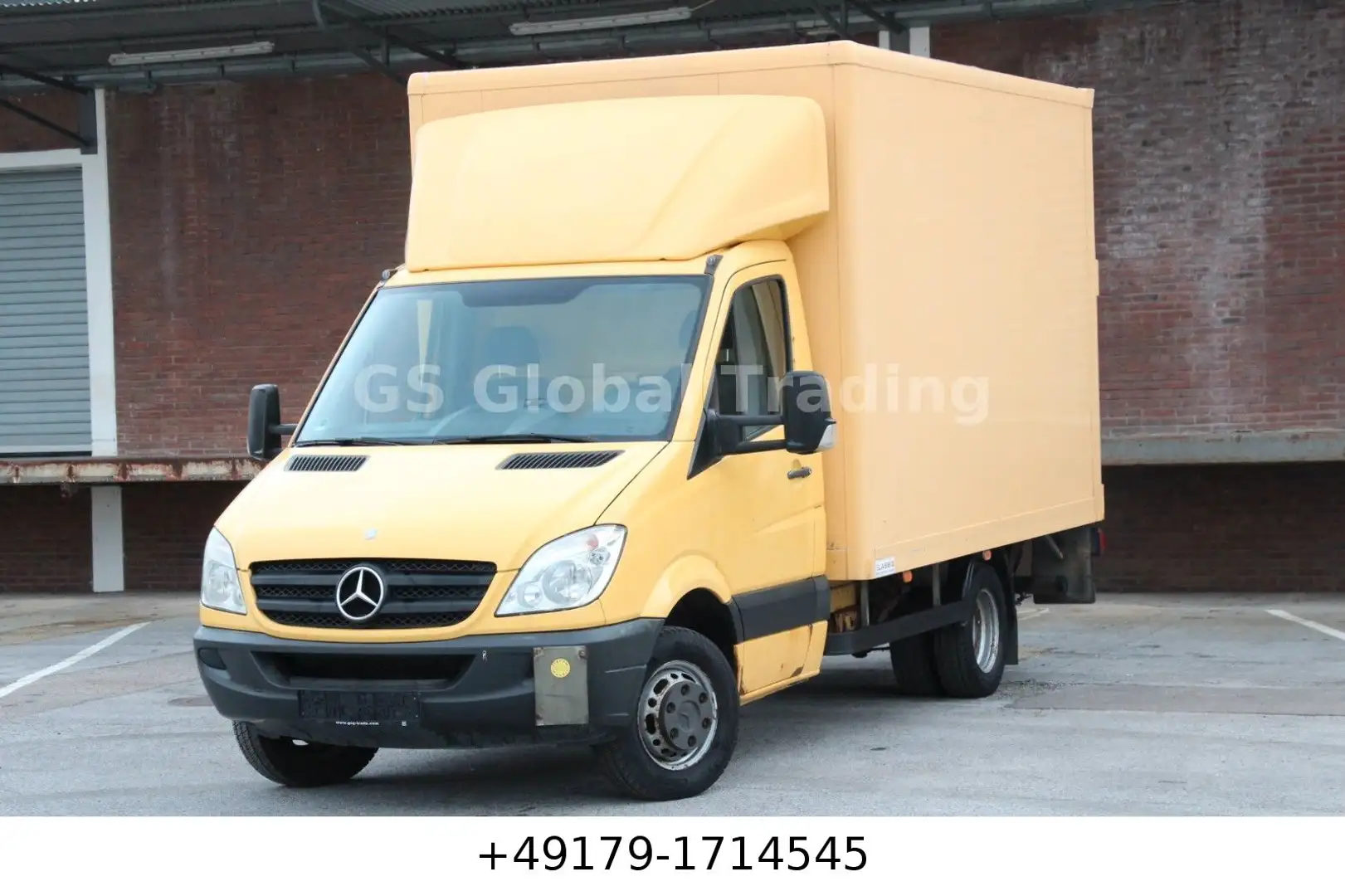 Mercedes-Benz Sprinter 513CDI Koffer Klima Ladebordwand Gelb - 1