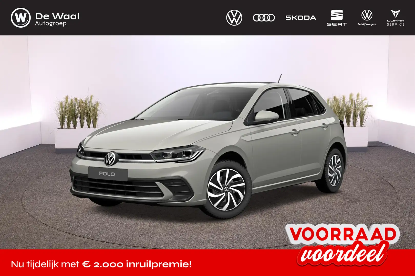Volkswagen Polo Life Edition 1.0 TSI DSG Grijs - 1