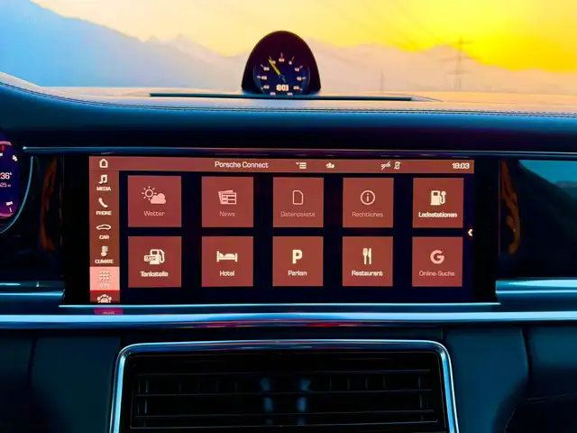 Porsche Panamera 4 E-Hybrid Sportauspuff. PDLS ACC Luft BOSE Pano Ansicht 29