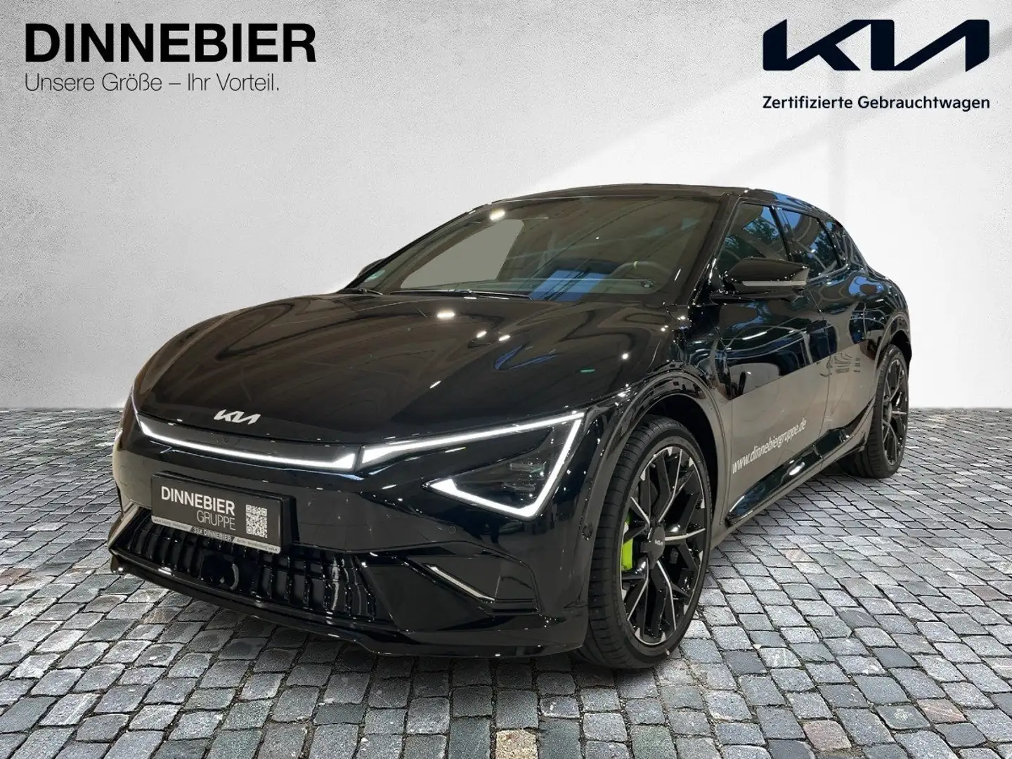 Kia EV6 GT PE 84 AWD GD 360-CAM ACC CAM LED NAVI TWA Noir - 2